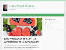 Tablet Screenshot of ferranborras.com